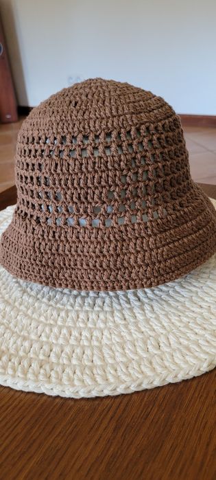 Szydełkowy kapelusz