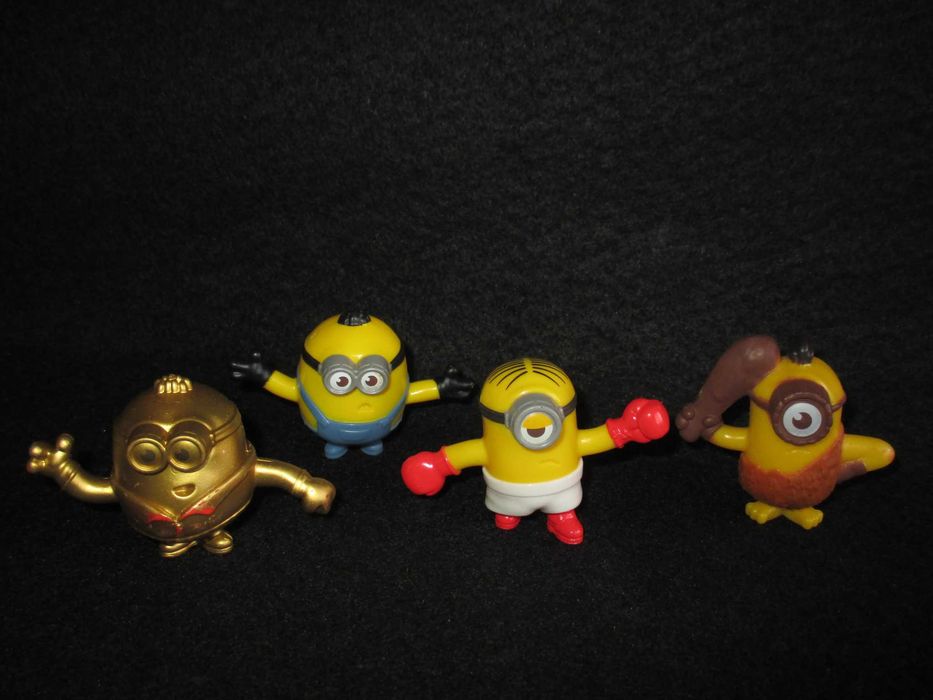 Bonecos Figuras Minions 2019 McDonald's Happy Meal