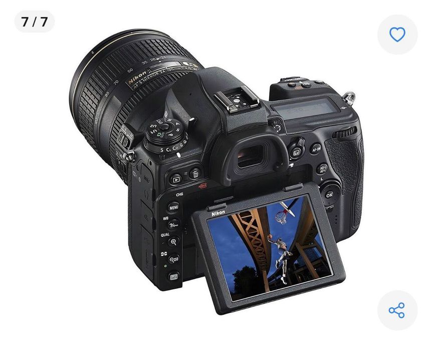 Máquina Fotográfica NIKON D780 + AF-S 24-120MM F4G ED VR (Full-Frame)