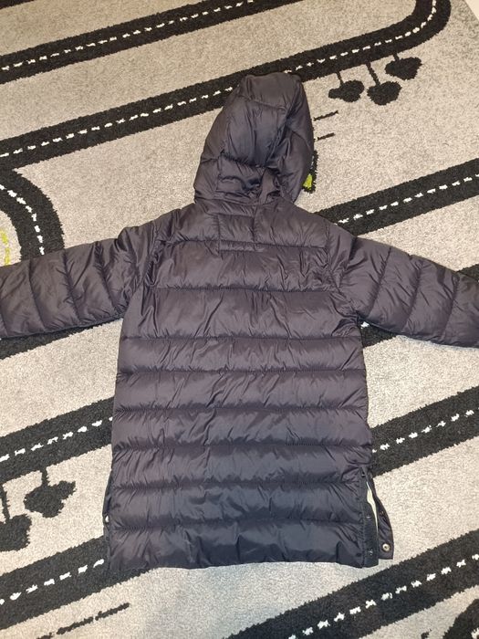 Kurtka przejściowa  chłopięca płaszczyk Zara 116 cm czarny pikowany