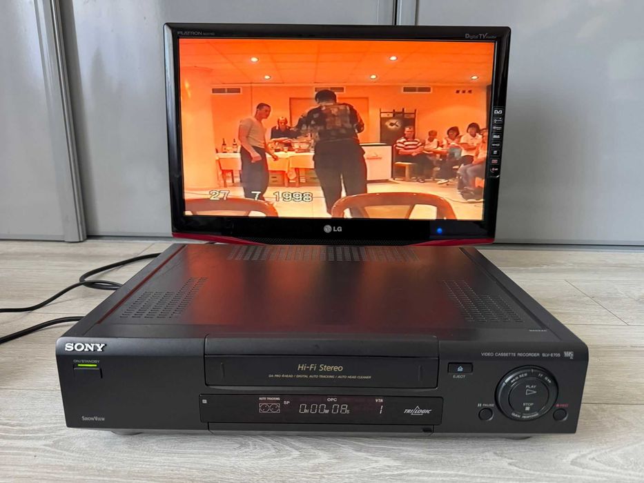 Magnetowid VHS Sony SLV-E705 Hi-Fi TRILOGIC Unikat