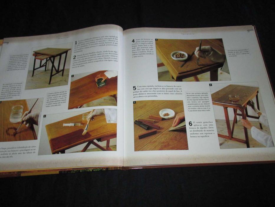Livro Restauro de Móveis e Objectos Técnicas simples