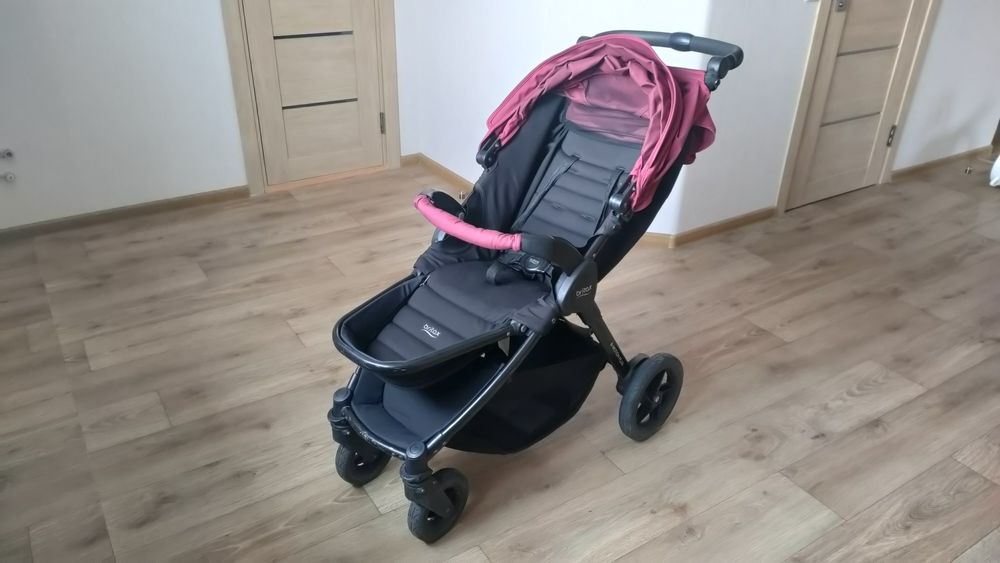 Коляска (2 в 1) BRITAX B-MOTION 4 PLUS Cosmos Black/Wine Red
