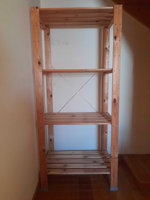 Estante arrumação 4 prateleiras HEJNE (IKEA)