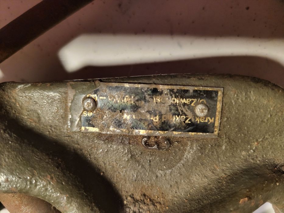 Imadło stołowa z PRL-u