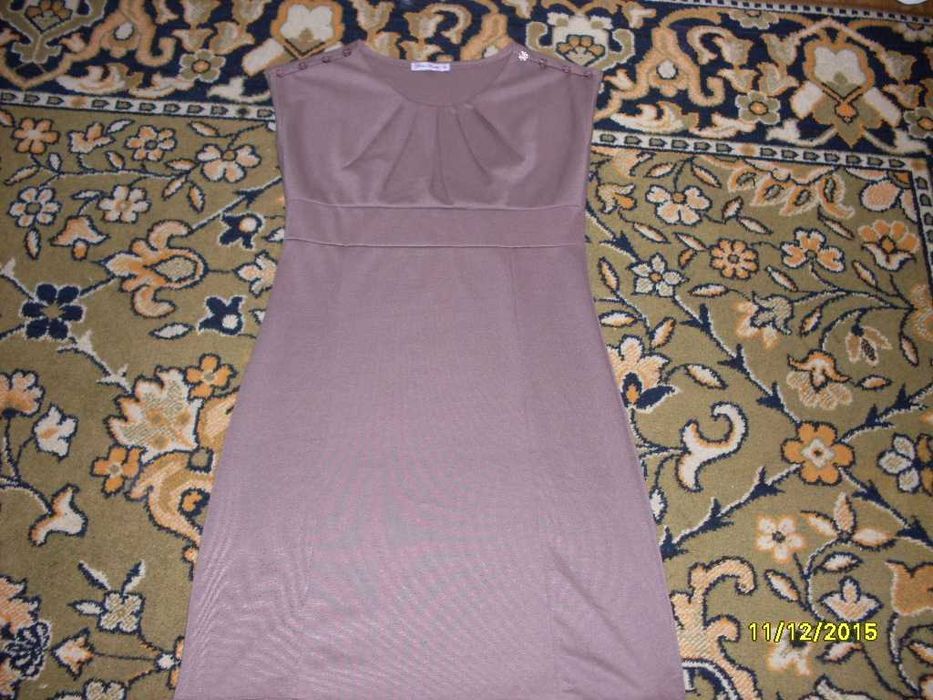 sukienka dzianinowa zimowa jesienna princeska COCOMORE 36/35 komplet 2