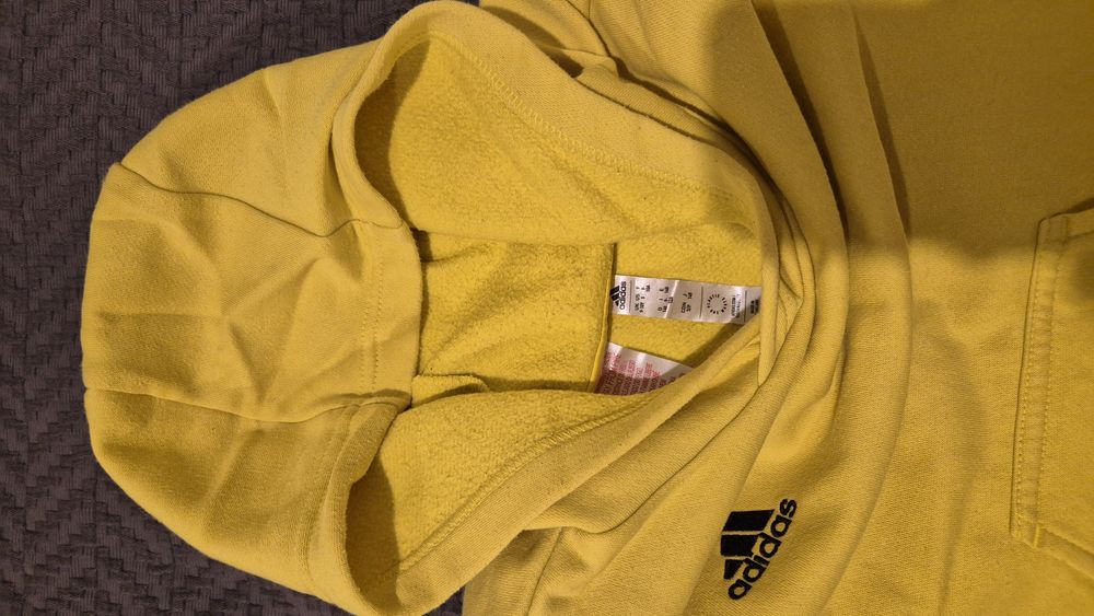 Bluza Adidas żółta 140 cm