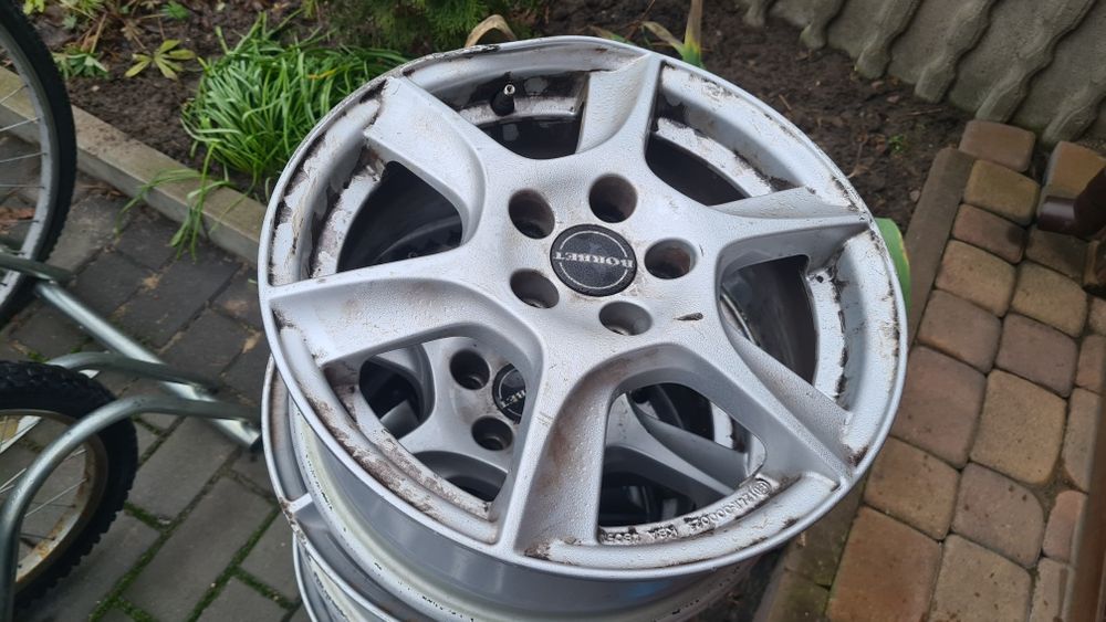 Felgi aluminiowe 15 Borbet 4szt w cenie złomu