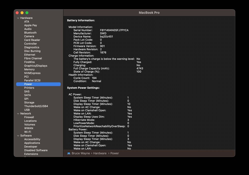 MacBook Pro 13'' 2018 / 512 GB SSD / 16 GB RAM / 2.7 GHz Quad-Core i7