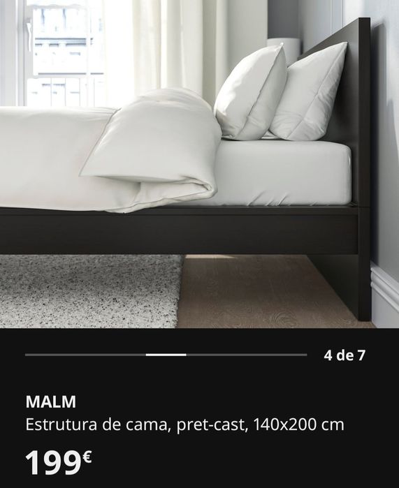 Cama 1.40cm por 2m