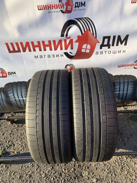 Шини 255/40 R20 пара Continental 6мм, літо