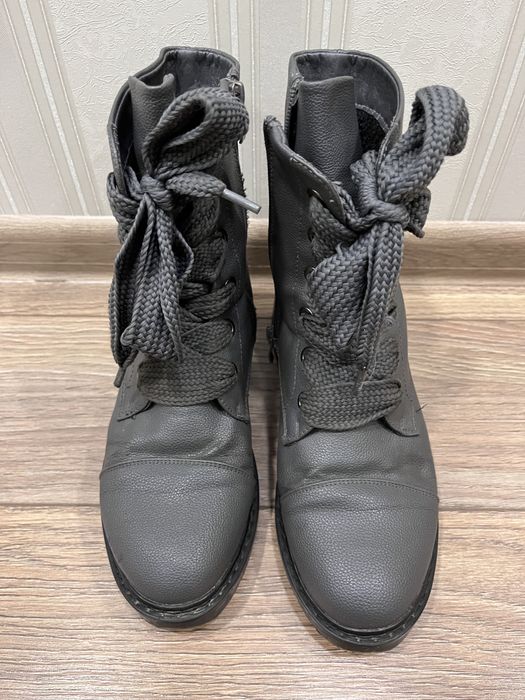 Женские ботинки на шнуровке , жіночі ботінки, чоботи, сапожки