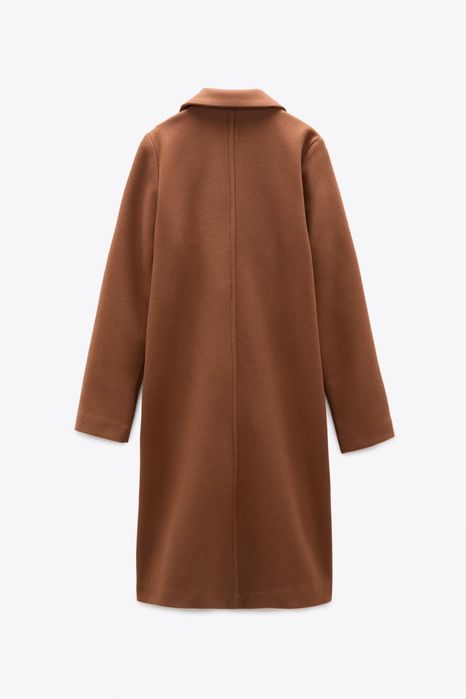 Пальто ZARA цвет mid-camel размер S