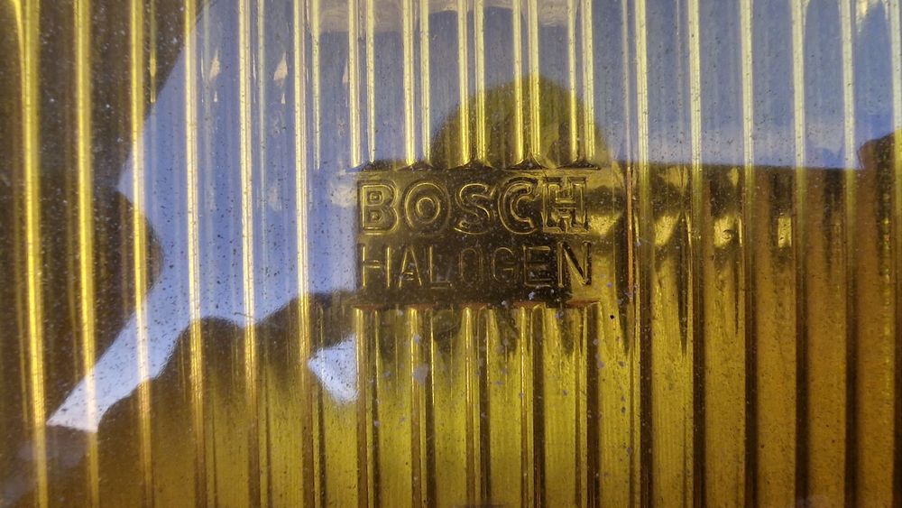 Faróis de nevoeiro amarelos Bosch