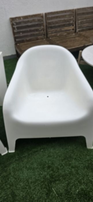 Conjunto Jardim - poltrona e vaso