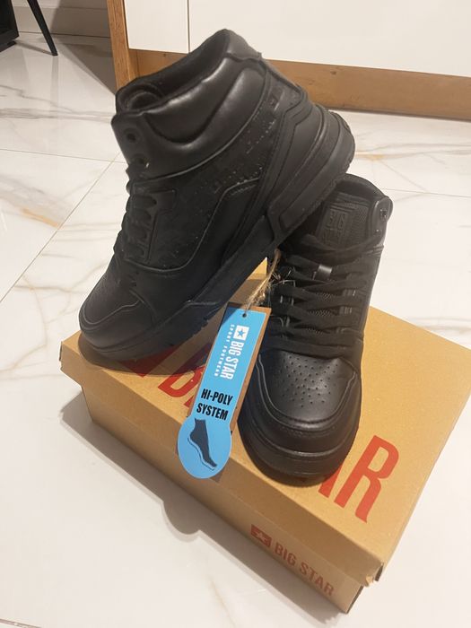 Buty Damskie BIG STAR Czarne Sneakersy