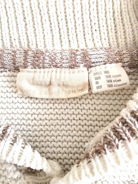 Lupilu piękny sweterek chłopięcy boho styl