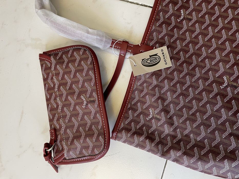 Mala da goyard rouge nova