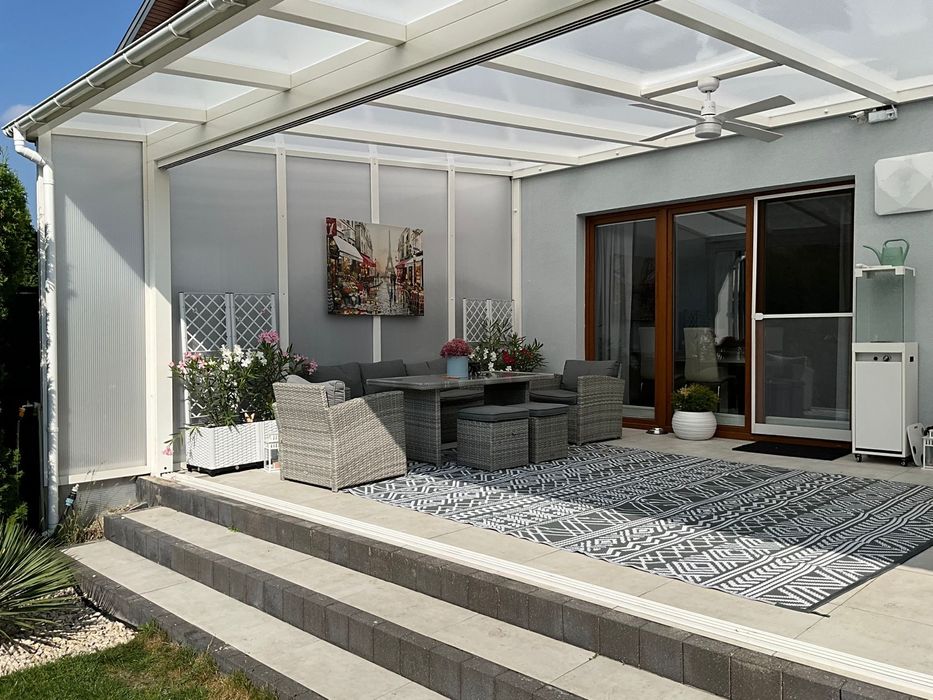 Zadaszenie tarasu, ogród zimowy. SOLIDNE !  Nie aluminium.