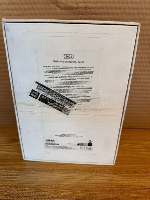 OUTLET Apple iPad 10-gen 10,9" 256GB Wi-Fi niebieski