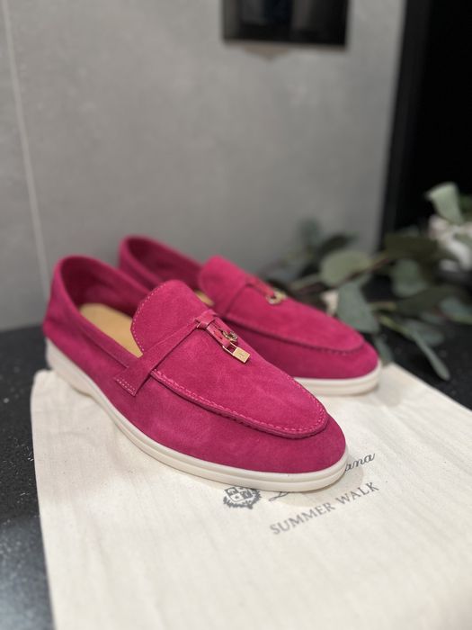 Loro Piana Summer Walk mokasyny