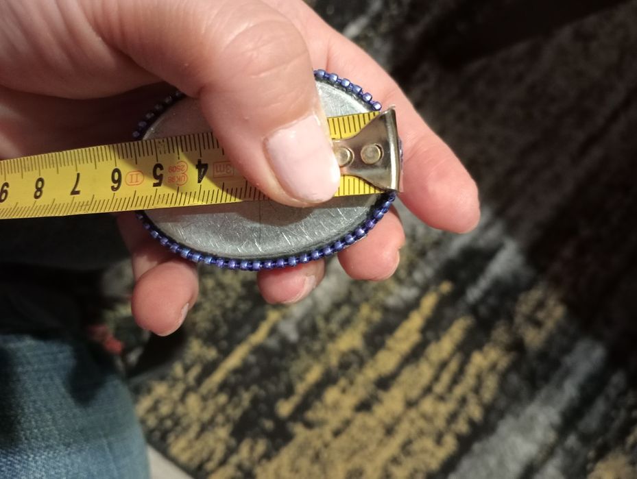 Pudełko kuferek puzderko z koralików