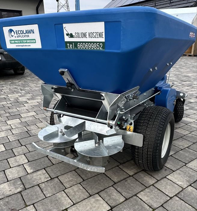 Wypożyczalnia sprzętu piaskarka Eco Lawn dosiewacz Billy Goat zbieracz