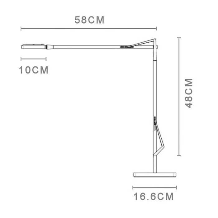Candeeiro de mesa – KELVIN LED da Flos (Original e Novo)