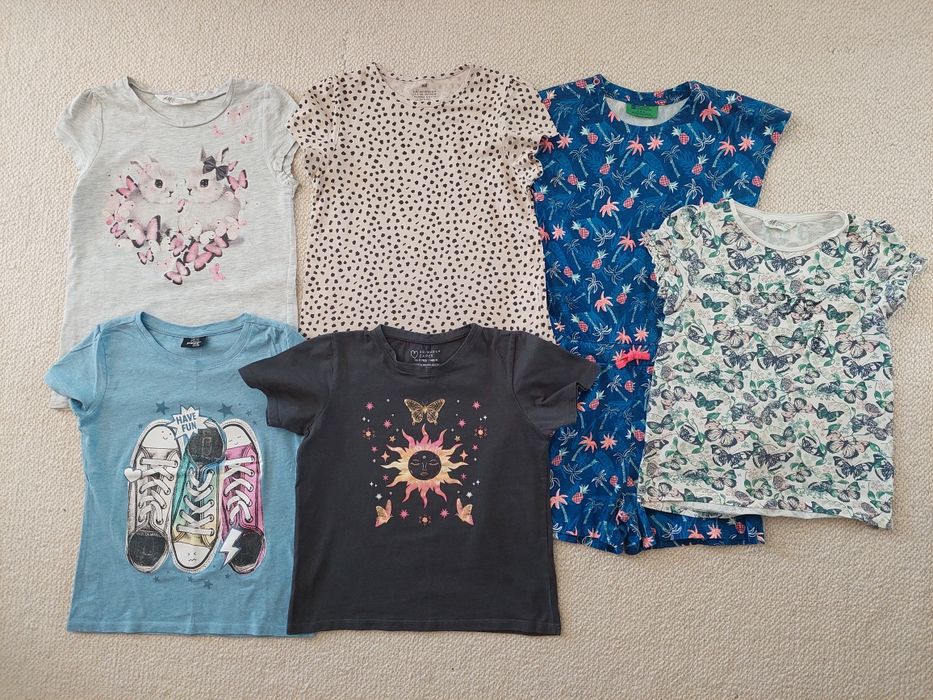 Zestaw t-shirtów 134-140