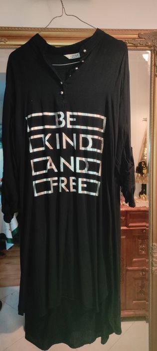 Tunika długa granatowa