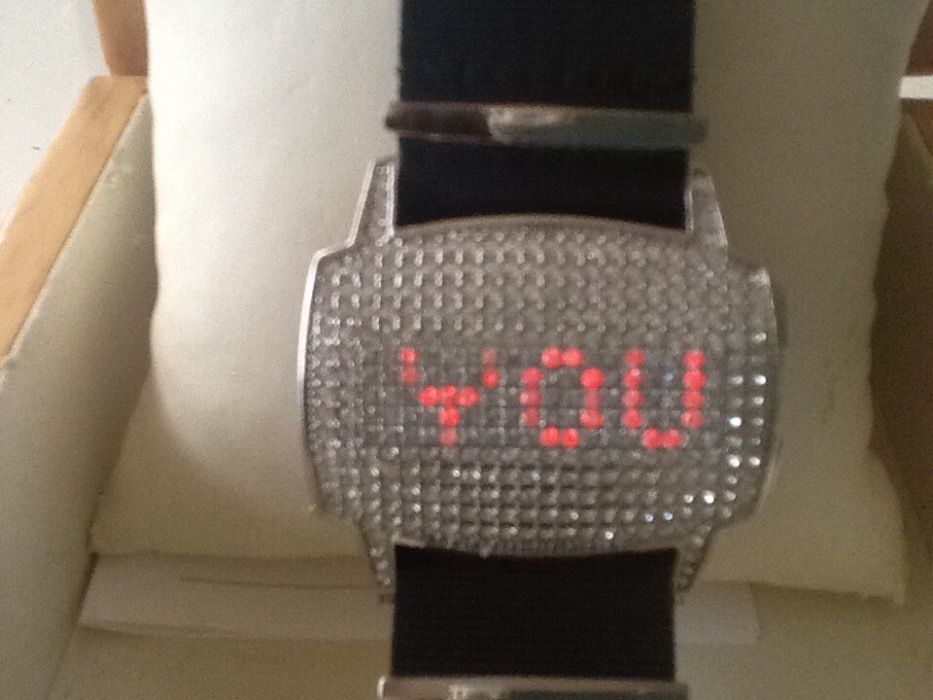 Relogio Leds raro marca Light Time