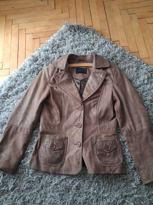 Kurtka skórzana damska