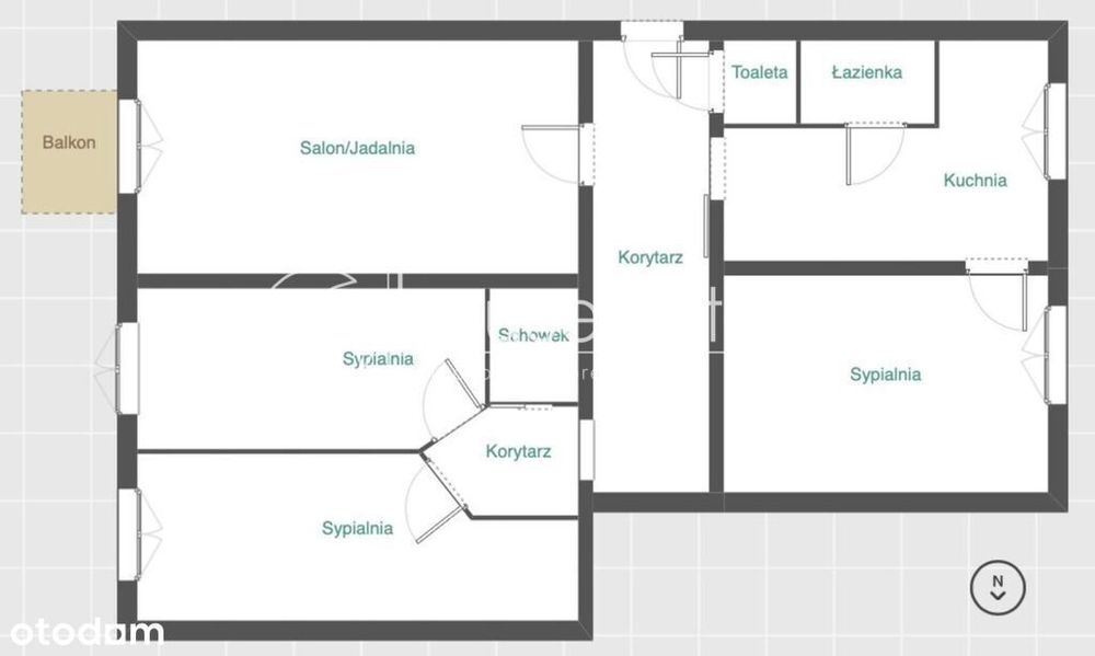 4 pokoje 96 m² | Piotrkowska | Kamienica | Parking