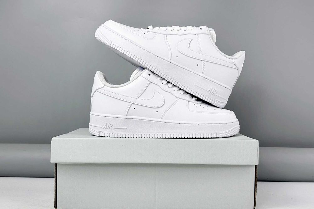 Nike Air Force 1 Low Białe 45