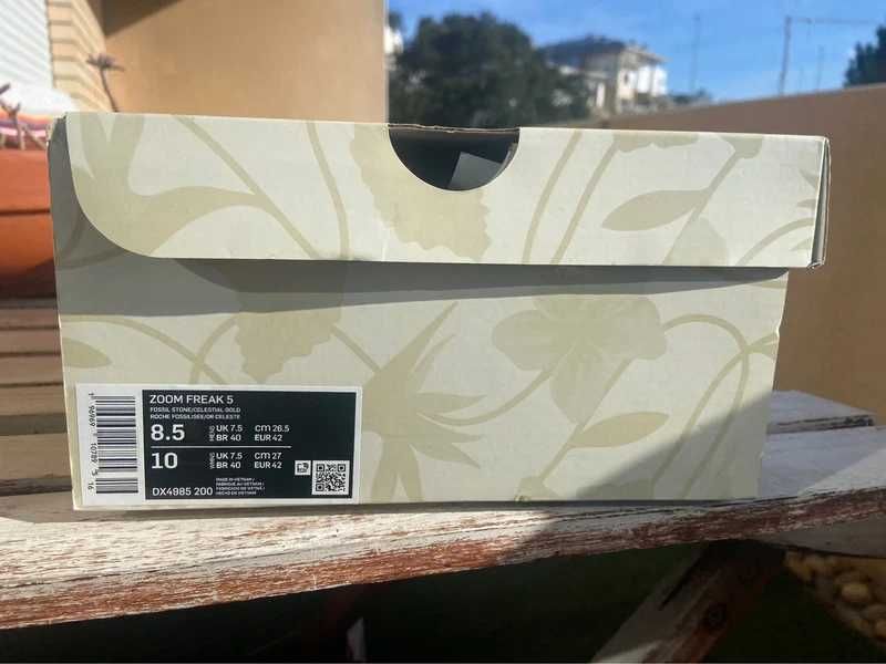 Nike Zoom Freak 5 Fossil stone