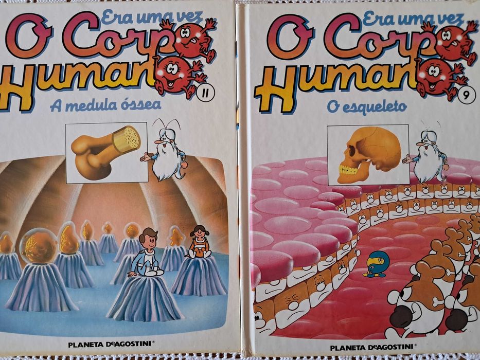 Era uma vez "O corpo humano", 9 livros