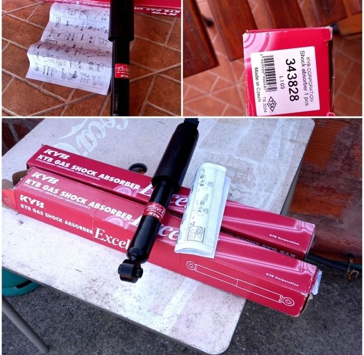 Amortecedores para Fiat punto