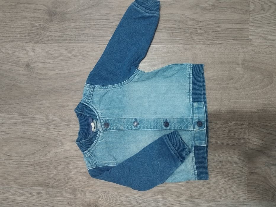 Джинсова курточка H&M 9-12 міс
