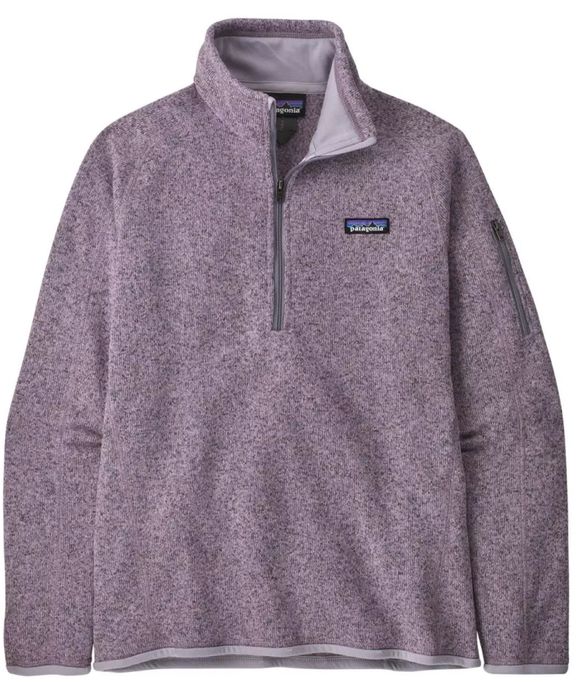 M 38 SLIM FIT damski polar Patagonia Better Sweater fiolet róż melanż