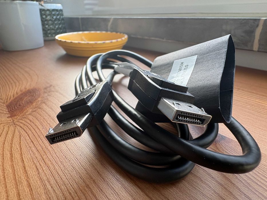 Cabo DisplayPort HP Original 2m — Novo | Ref. VN567AA / P29324