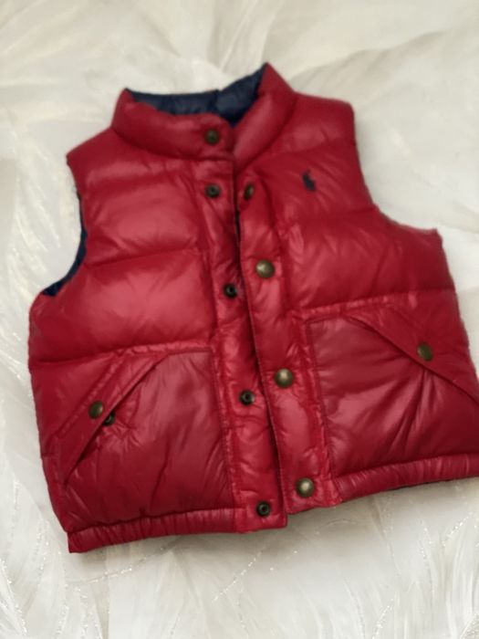 детская двусторонняя безрукавка Ralph Lauren 12 месяцев