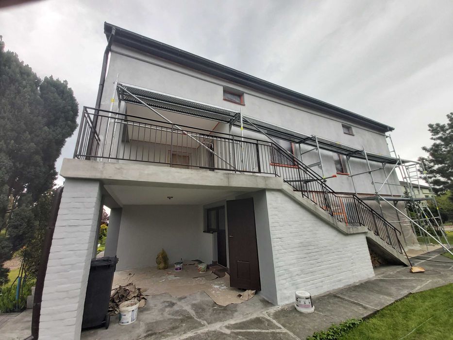 Malowanie dachu dachów elewacji krycie papą mycie czyszczenieGWARANCJA