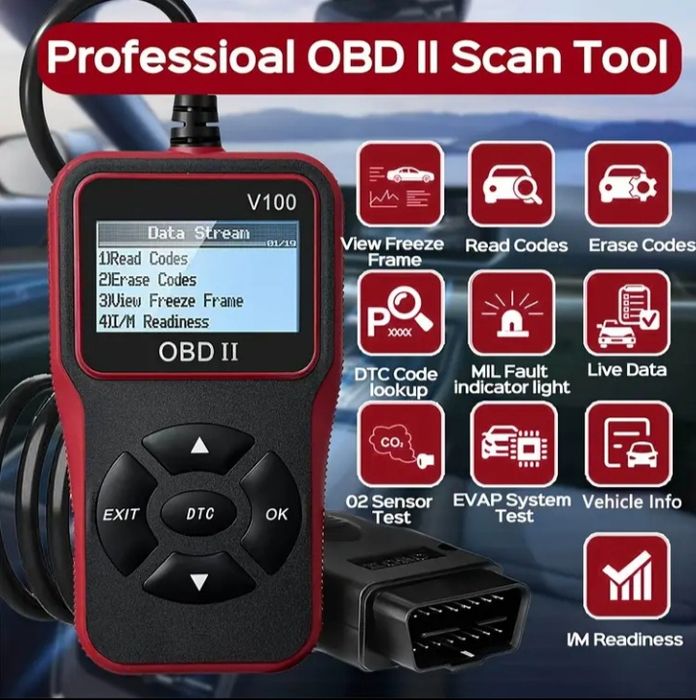 Пристрій для діагностики та читання помилок двигуна