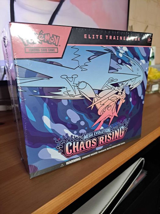 Pokemon Chaos Rising elite trainer box etb