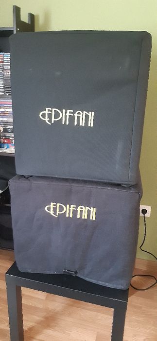 Epifani UL 500 + coluna UL3 - Amplificador baixo