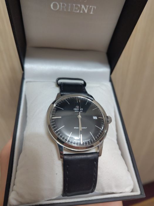 Zegarek Orient Bambino czarny automatyczny japońskiFAC0000DB0