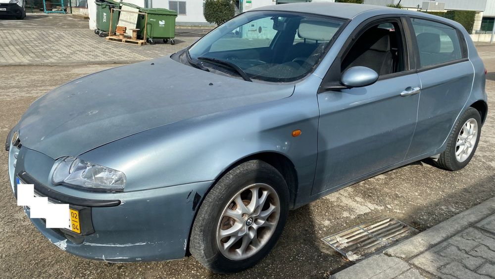 ALFA ROMEO 147 1.9 JTD DE 2002 DISPONÍVEL PARA PEÇAS BOTOES VIDROS