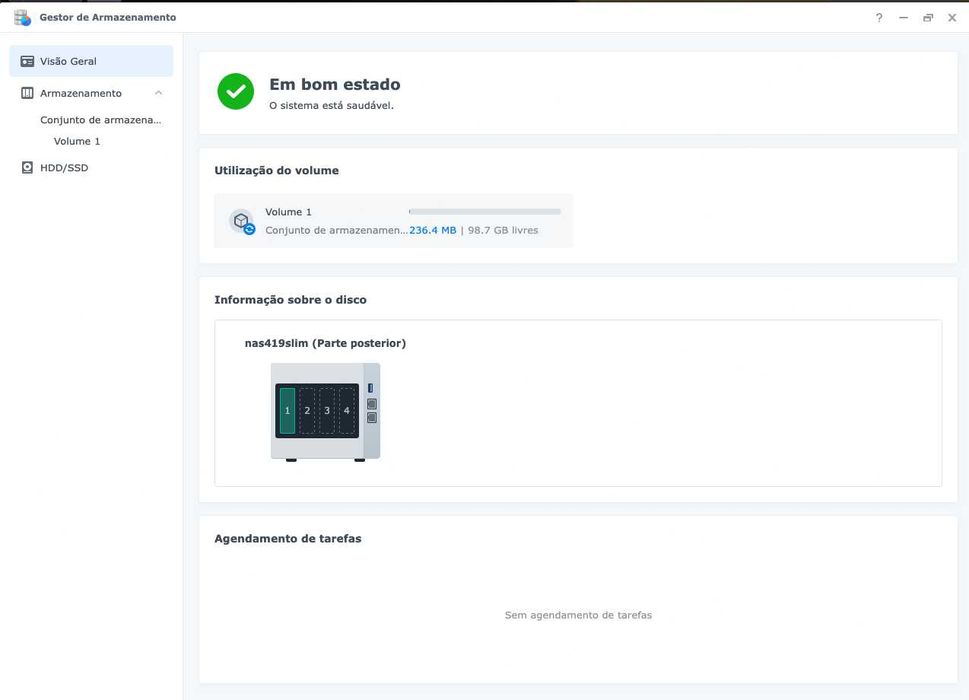 NAS Synology DS419slim