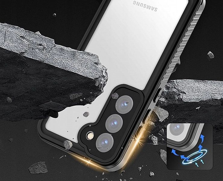 Etui wodoodporne 360 X-Armor do Samsung Galaxy S23 IP68 czarne