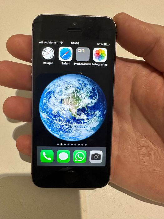 Iconico Apple iPhone 5S desbloqueado como novo tudo original